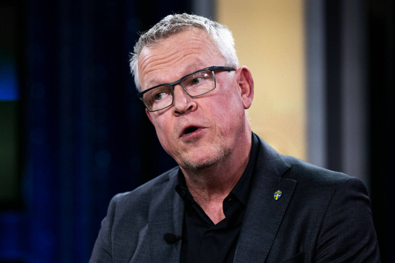 Janne Andersson, huvudtränare herrlandslaget, under Fotbollsåret 2022 den 27 december 2022 i Stockholm.