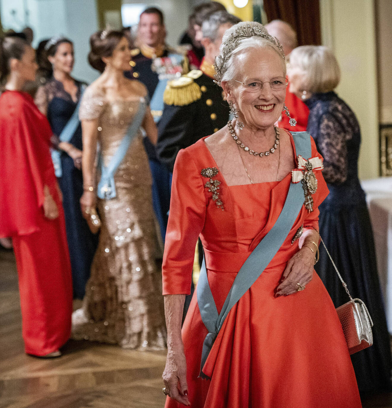 Drottning Margrethe när hon firade 50 år på tronen 2022