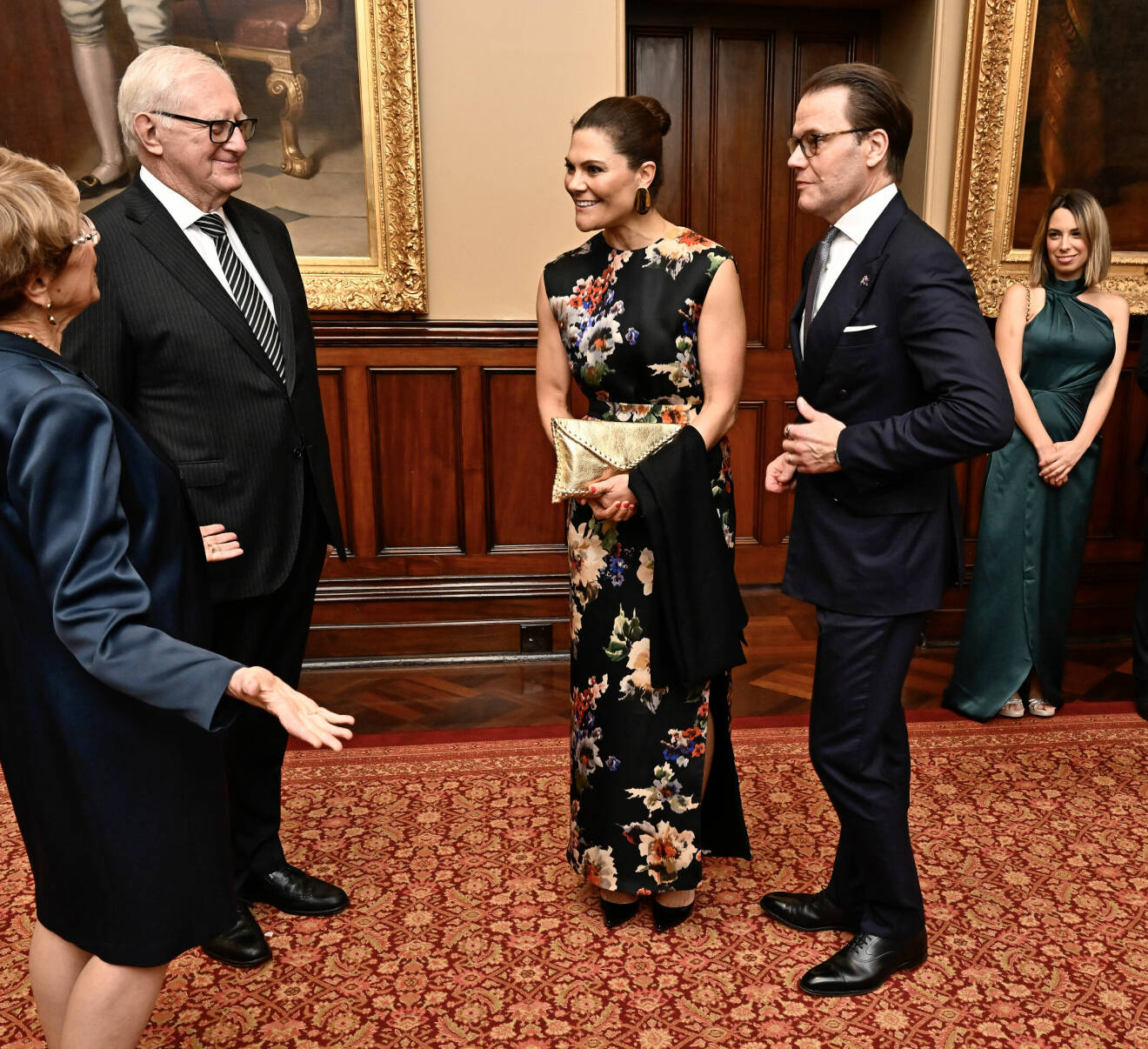 Kronprinsessparet på mottagning hemma hos delstatsguvernören för New South Wales