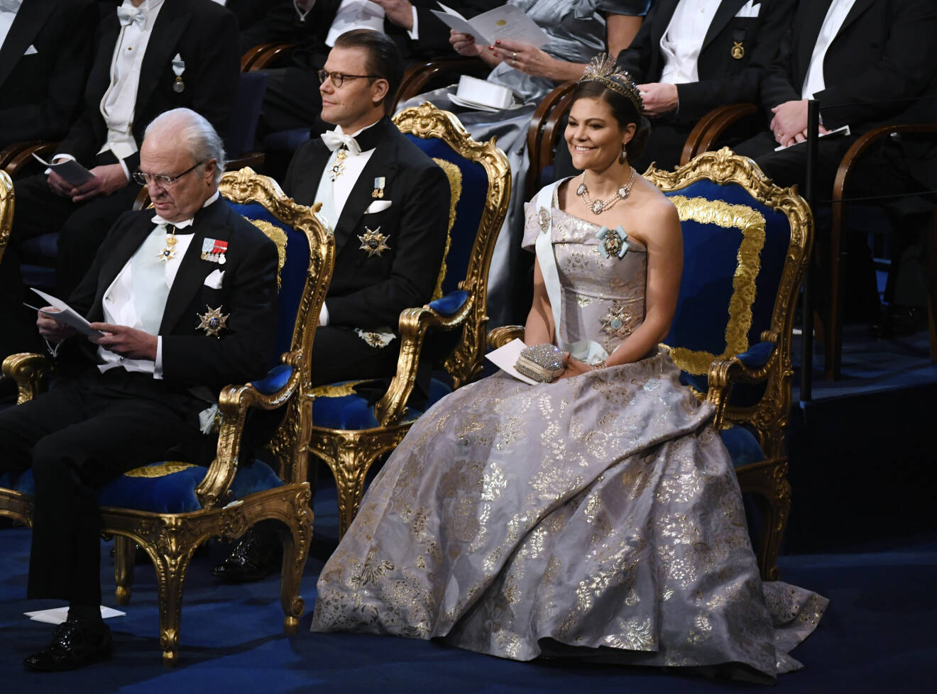 Kronprinsessan Victorias Nobelklänning 2016