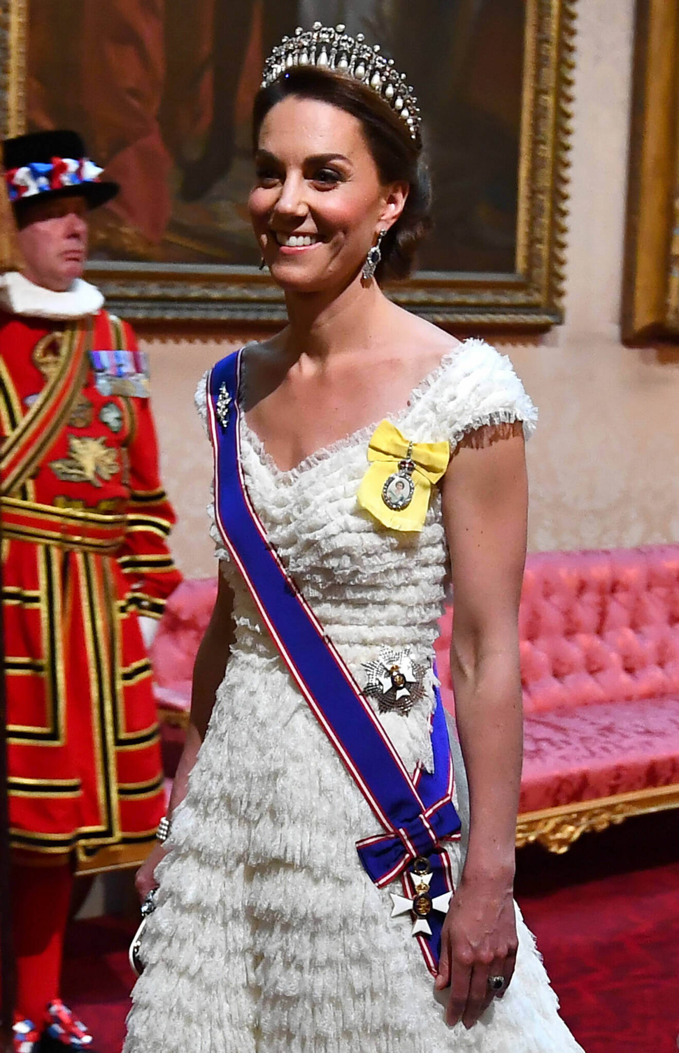 Kate i prinsessan Dianas tiara