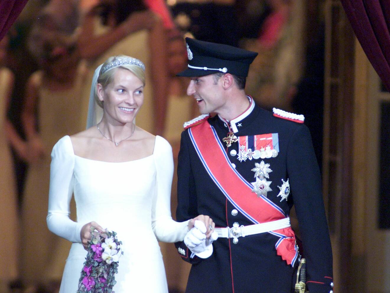 Mette-Marit Haakon bröllop 2001