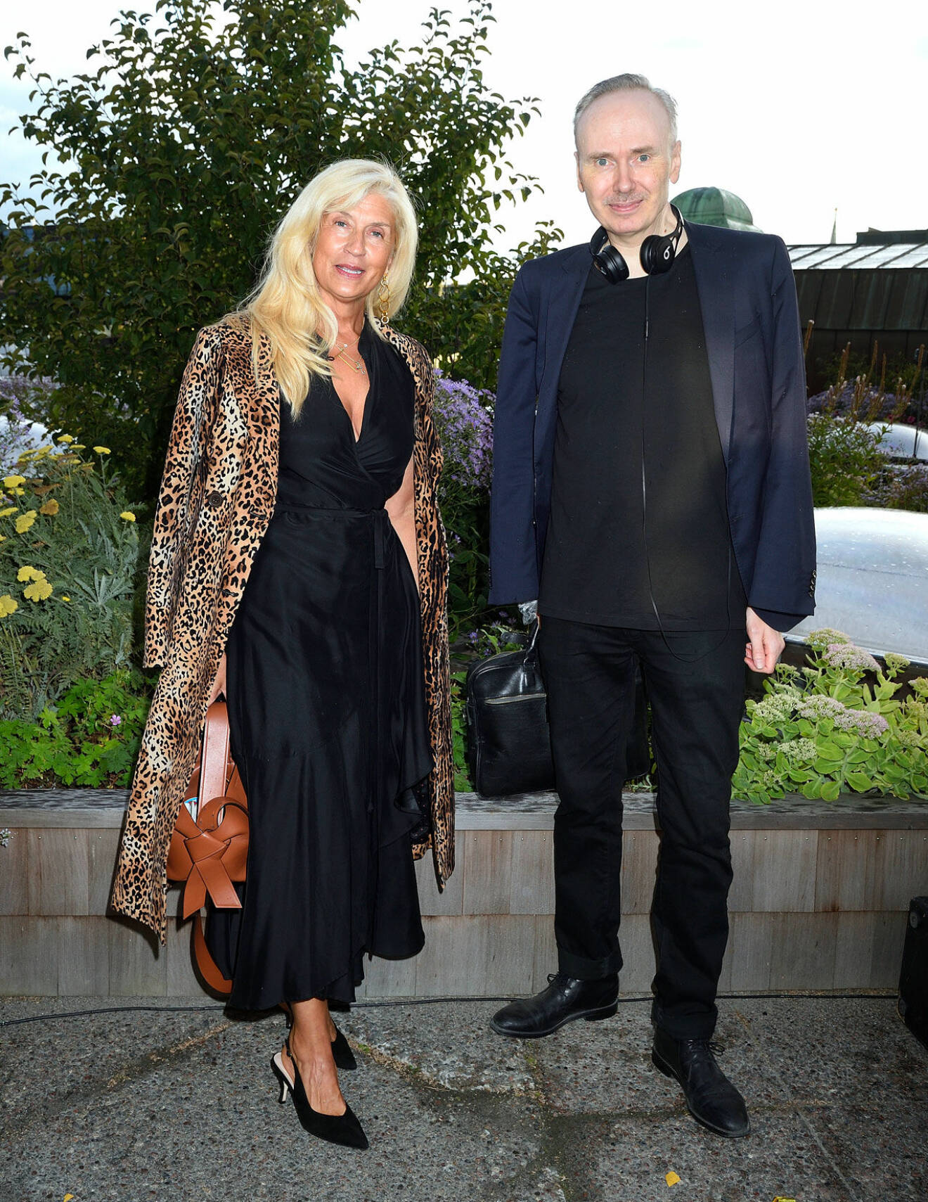 Kvällens trevligaste duo! Hovstylisten Tina Törnquist och designern Pär Engsheden.