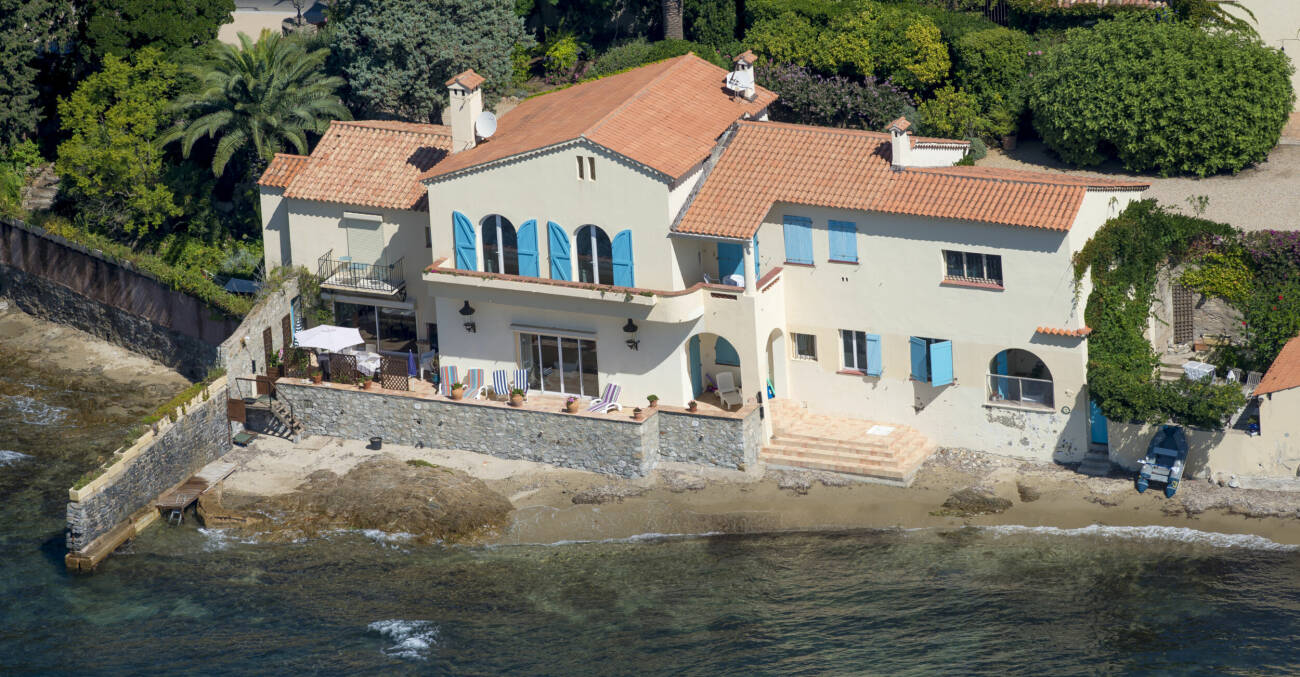 Villa Mirage är kungafamiljens hus på Franska Rivieran