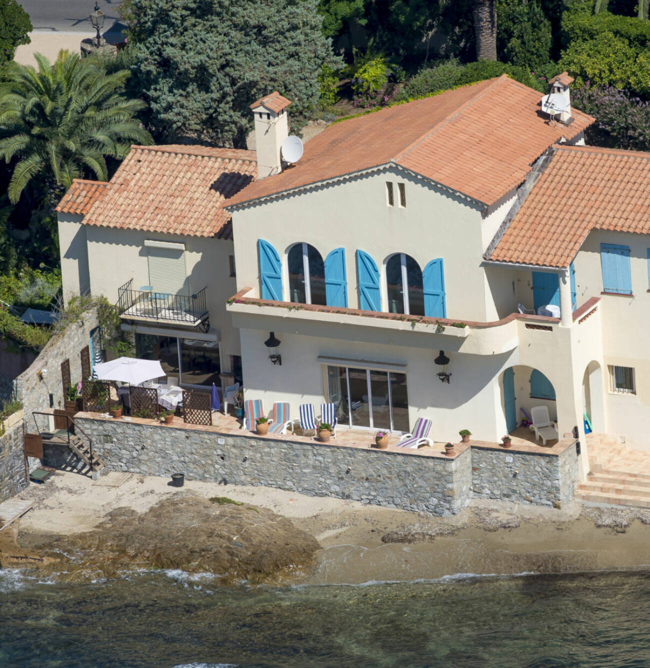 Kungafamiljens hus på Franska rivieran Villa Mirage