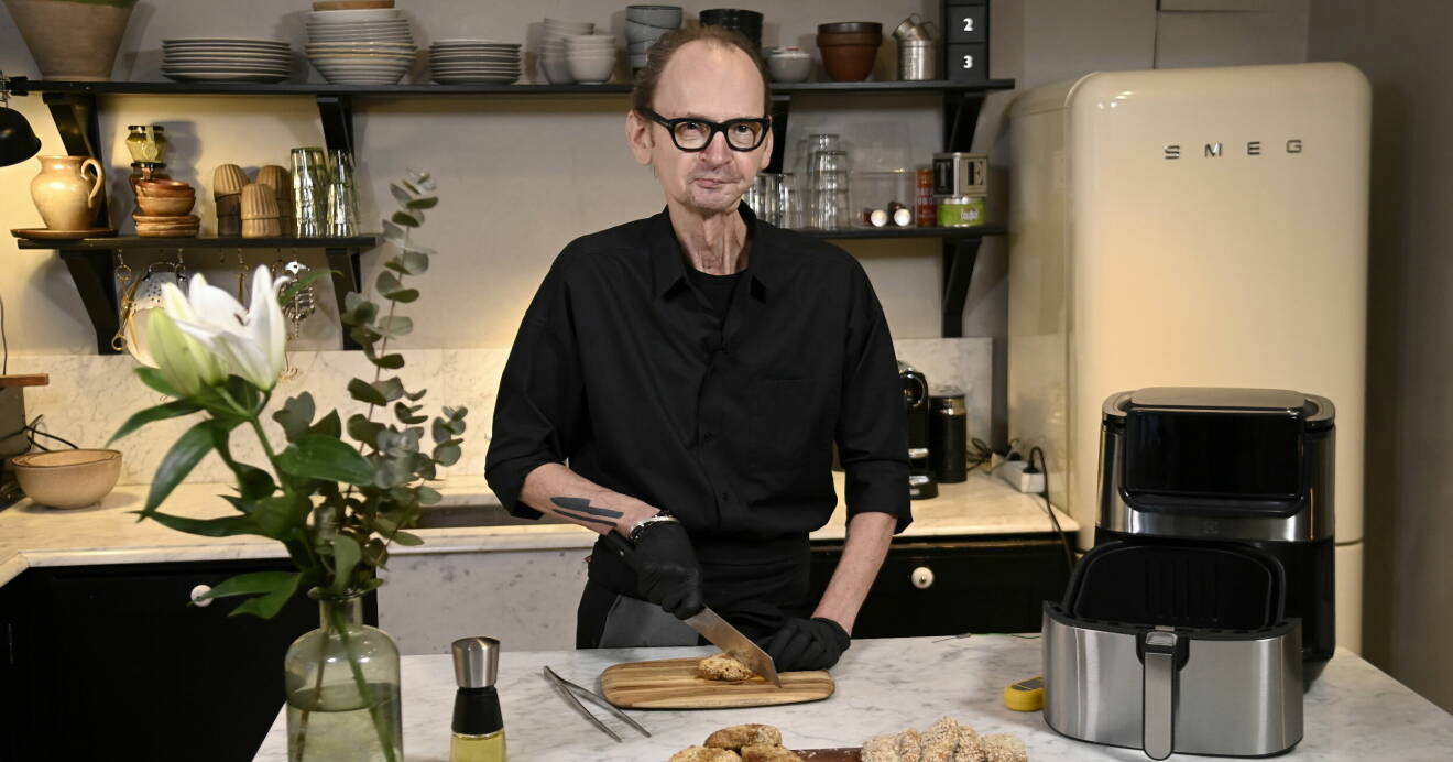 Erik Videgård lagar mat