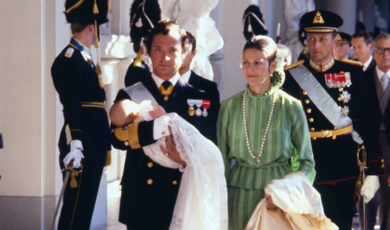 Kungaparet och kronprinsessan Victoria