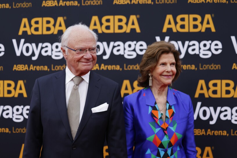 Kung Carl Gustaf och drottning Silvia. Kung Carl Gustaf och drottning Silvia