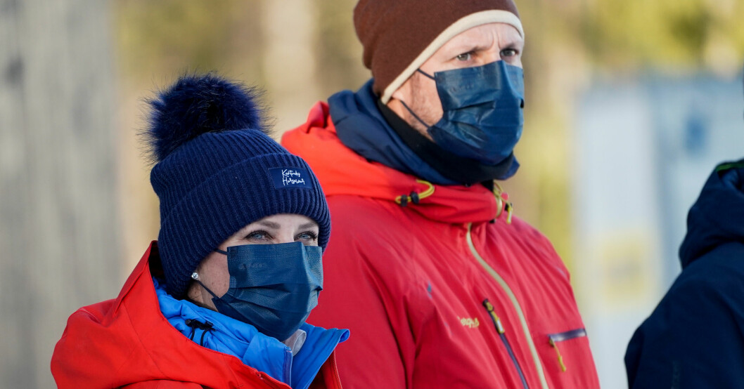 Kronprins Haakon och prinsessan Märtha Louise