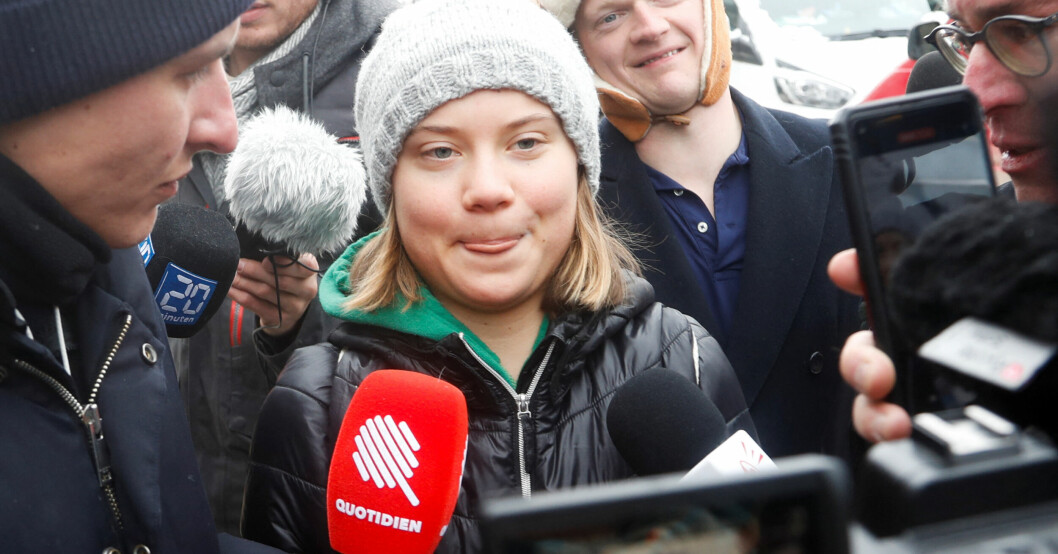 Greta Thunberg var, likt Jon Henrik Fjällgren, på plats nere i Stockholms tunnelbanor. Greta Thunberg sågs med Jon Henrik Fjällgren nere i Stockholms tunnelbanor