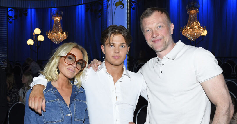 Magdalena Graaf har sonen Lancelot tillsammans med ex-landslagsmålvakten Magnus Hedman. Magdalena Graaf med sonen Lancelot och exmaken Magnus Hedman