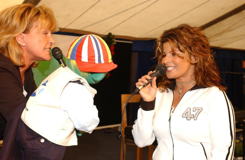 Ingamay, Skurt och Carola 2003. Carola Häggkvist, Ingamay Hörnberg och Skurt