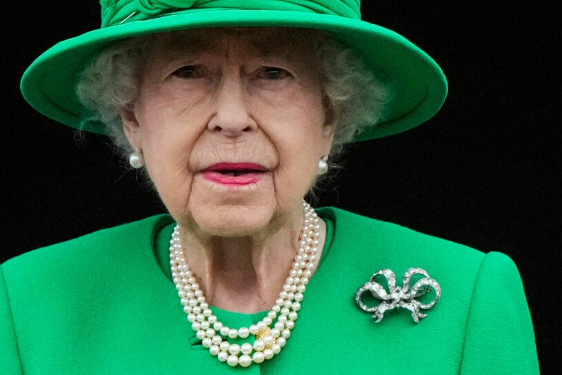 Drottning Elizabeth död
