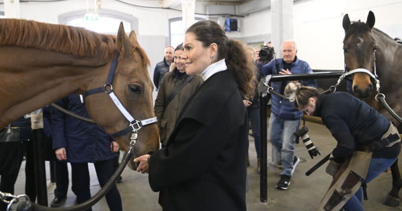 Kronprinsessan Victoria på Strömsholms ridskola