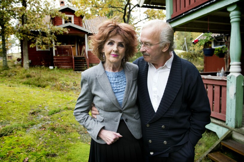Elisabet Höglund och maken Bosse Karlsson