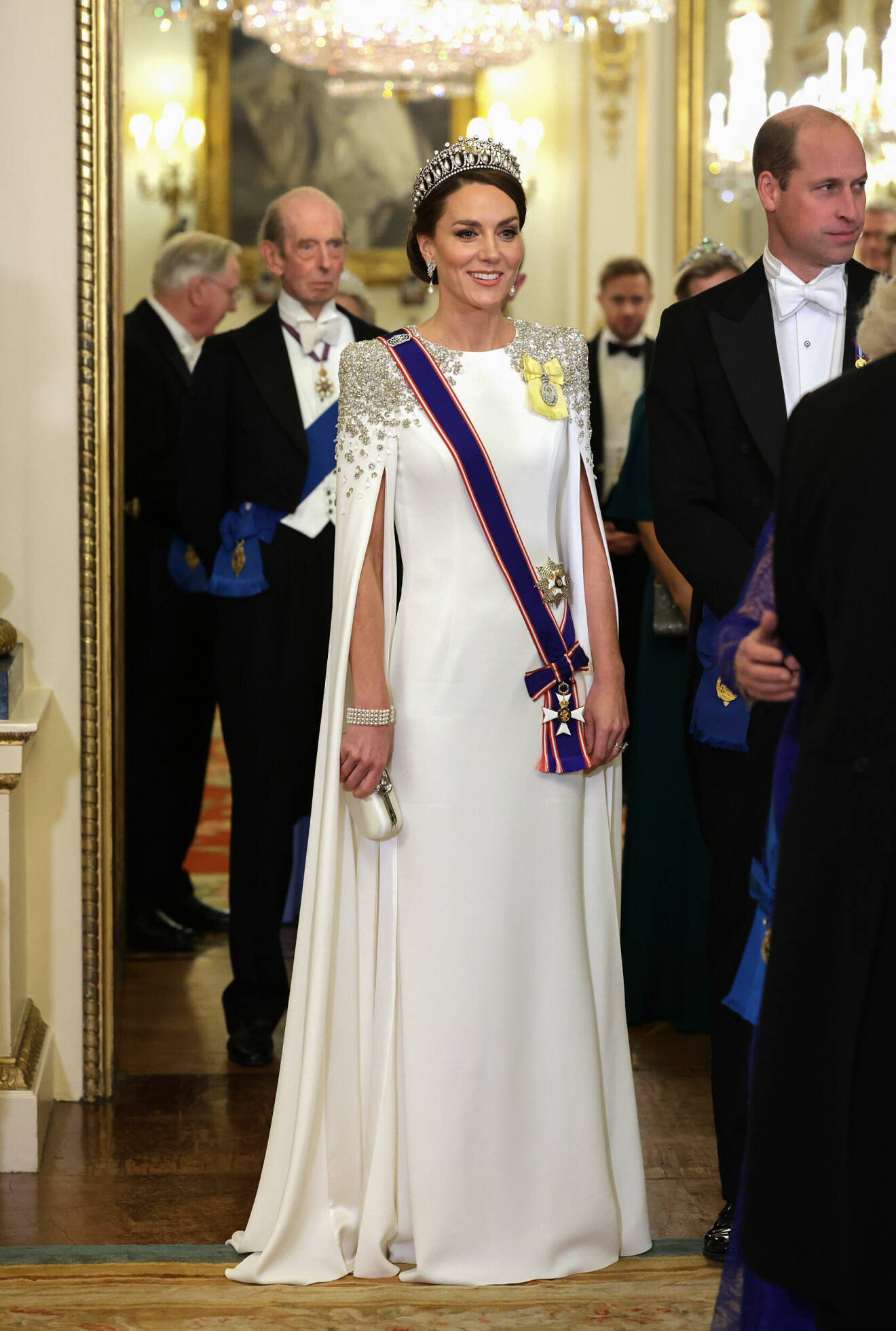Kate Middleton galamiddag Buckingham Palace 2022