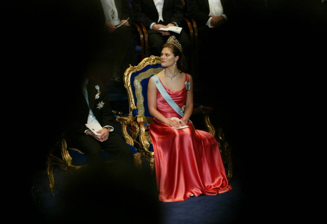 Kronprinsessan Victorias Nobelklänning 2004