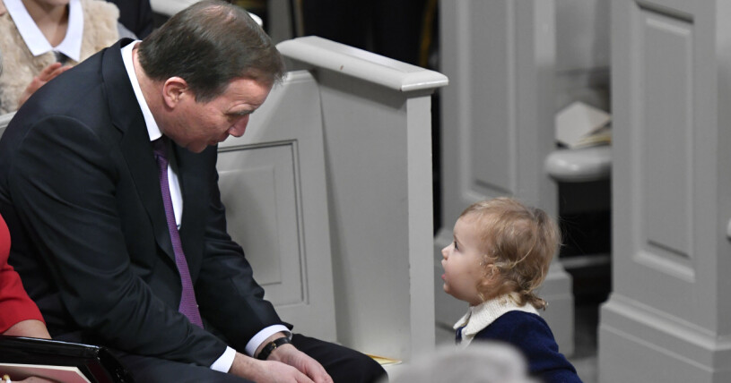 En statsminister och en charmprins! Stefan Löfven och prins Alexander