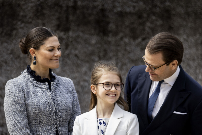 Estelle hade en händelserik och rolig dag i Östergötland i maj 2022. Kronprinsessan Victoria, prins Daniel och prinsessan Estelle på besök vid sjön Tåkern. Kronprinsessparet och Estelle är på ett endags besök i Östergötland.