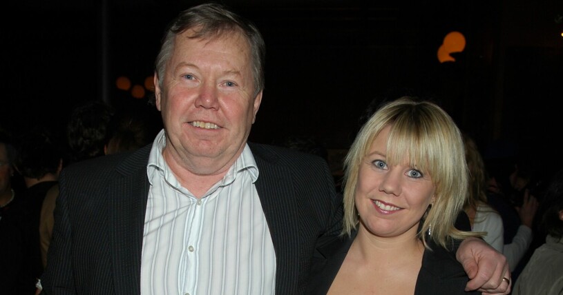 Bert Karlsson och dottern Johanna, 2005. Bert Karlsson och Johanna