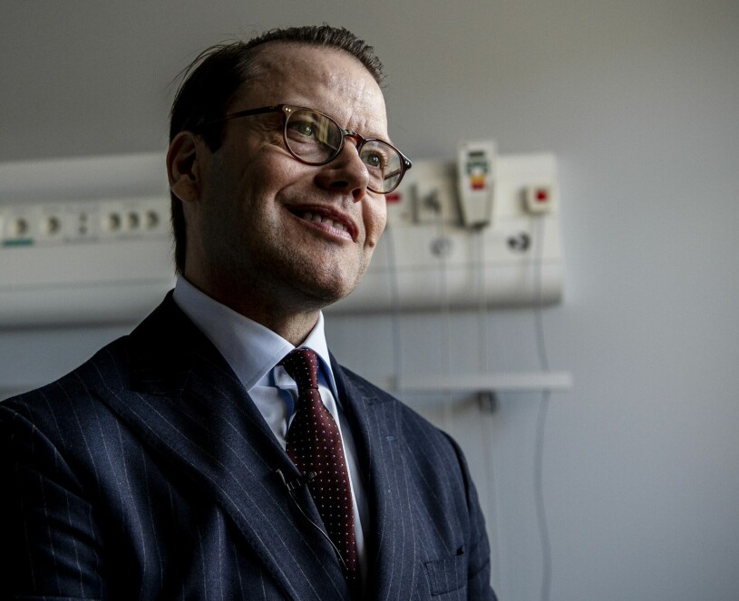 Starka ord från prins Daniel. Prins Daniel berättar om livet efter sin njurtransplantation