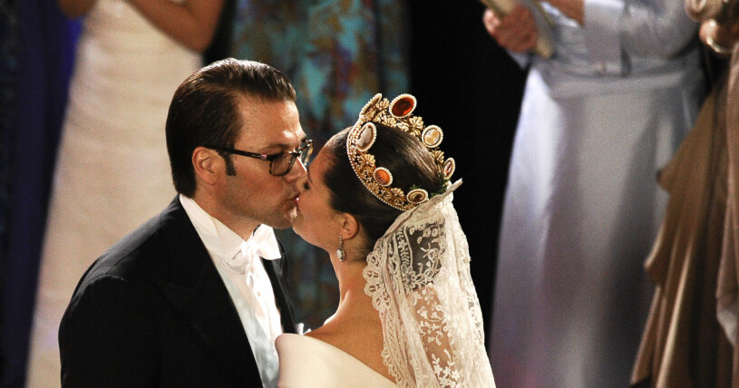 Prins Daniel och kronprinsessan Victoria gifte sig 2010