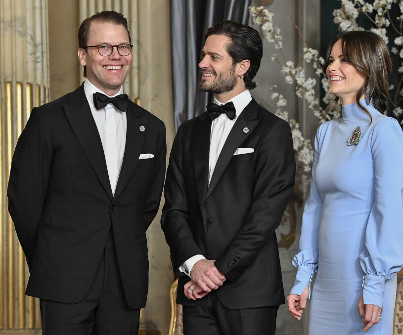 Prins Daniel kan se fram emot hedersuppdraget som fadder. Prins Daniel Prins Carl Philip Prinsessan Sofia