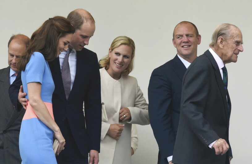 Zara och Mike har en nära relation till William och Kate.