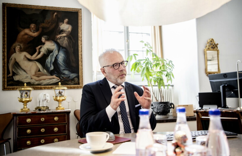 Kungens ståthållare Staffan Larsson, som basar över all verksamhet på de kungliga slotten. Kungens ståthållare Staffan Larsson, ståthållare vid hovet