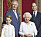 Drottning Elizabeth Prins Charles Prins Wiliam Prins George