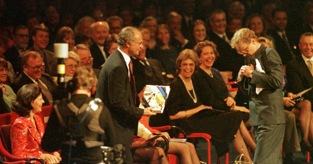 1996 fyllde kung Carl Gustaf år och firades i Globen! Foto: Kung Carl Gustaf och Robert Gustafsson