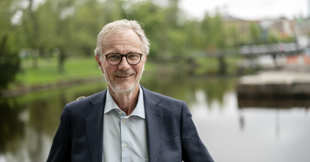 Harald Treutiger är pensionär men ”fuskar lite på arbetsmarknaden”.