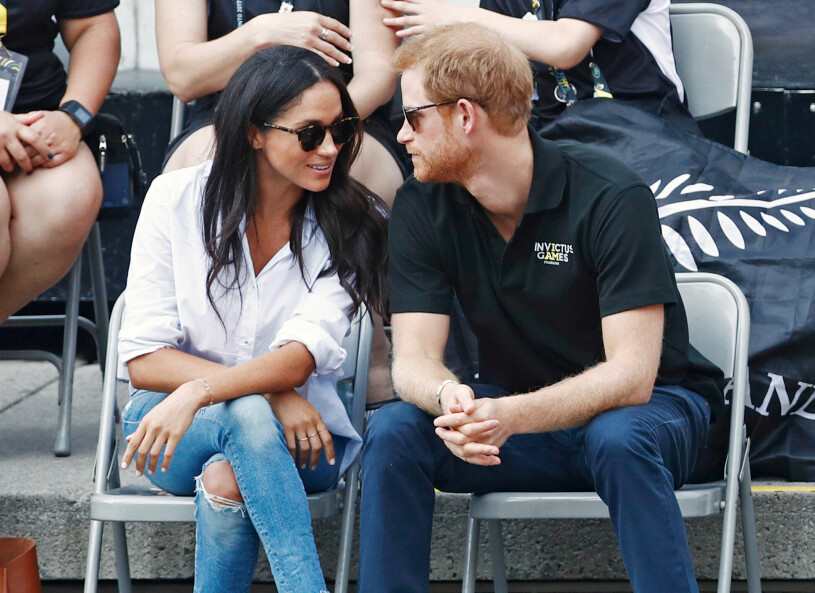 Meghan Markle och prins Harry 2017