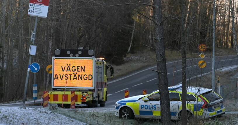 En syn som kan komma att möta Victoria och Daniel. Länsväg 222, som går förbi Fågelbro, är olycksdrabbad.