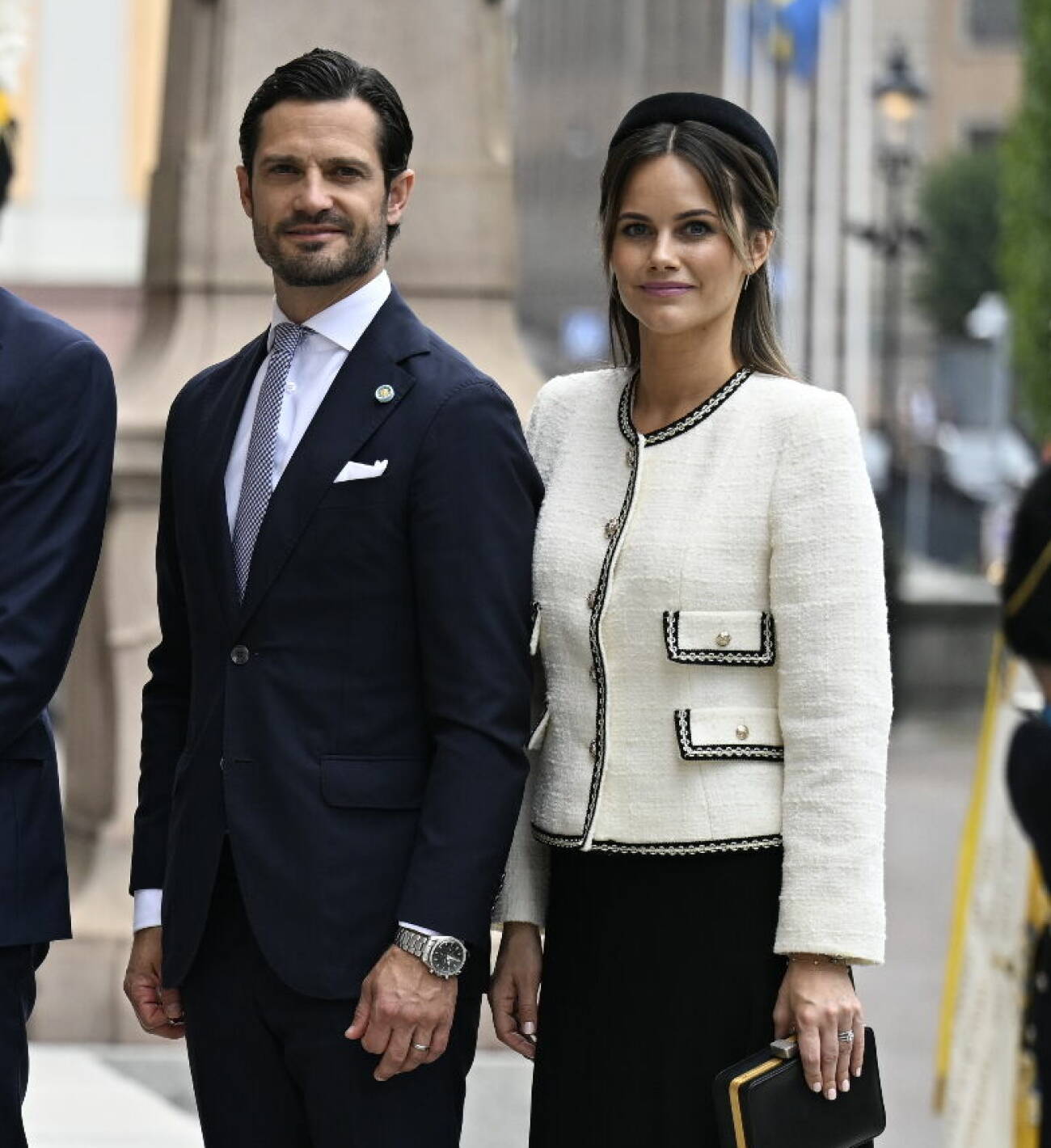 Prins Carl Philip och prinsessan Sofia under Riksmötet 2023