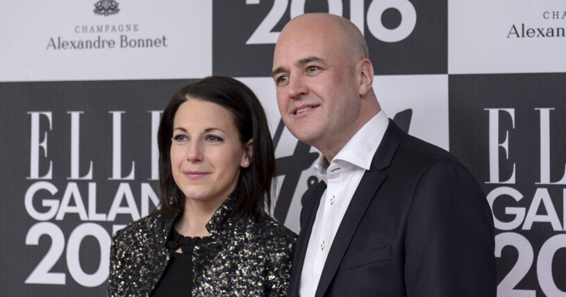 Roberta Alenius och Fredrik Reinfeldt, nu mer lite mer pengar i plånboken! Roberta Alenius och Fredrik Reinfeldt