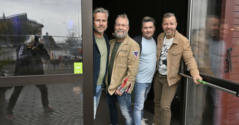 Casper Janebrink, Kim Carlsson, Lars ”Lasseman” Larsson och Tommy Carlsson har med Arvingarna gjort stor succé. Arvingarna