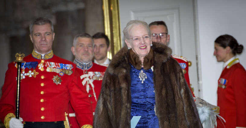 Drottning Margrethe älskar att ha bjudningar på slottet Christiansborg. drottning margrethe