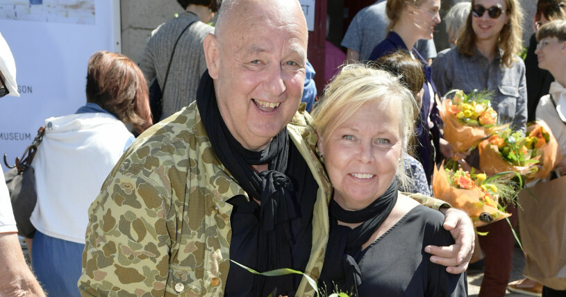 Gert och hans fru Karin Wingårdh, som också är arkitekt.