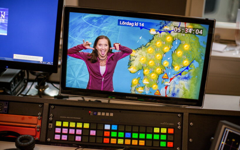 Pia Hultgren är meteorolog i SVT. Pia Hultgren