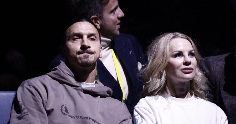 Zlatan Ibrahimovic och Helena Seger. Zlatan Ibrahimovic och Helena Seger
