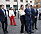 Kronprinsessan Victoria Prins Daniel Ericssons Italien-vd Emanuele Iannetti Sveriges ambassadör Jan Björklund San Silvestro Rom