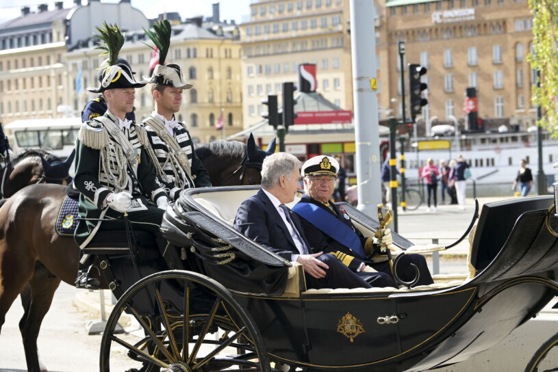 Detta är kungens elfte finska statsbesök! Kungen och president Sauli Niinistö