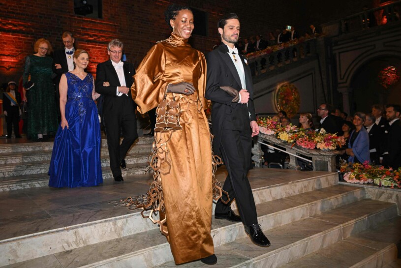 Phaedria Marie St Hilaire och prins Carl Philip. Phaedria Marie St Hilaire och prins Carl Philip.