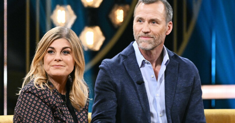 Pernilla Wahlgren och Christian Bauer blev ett par i fjol.