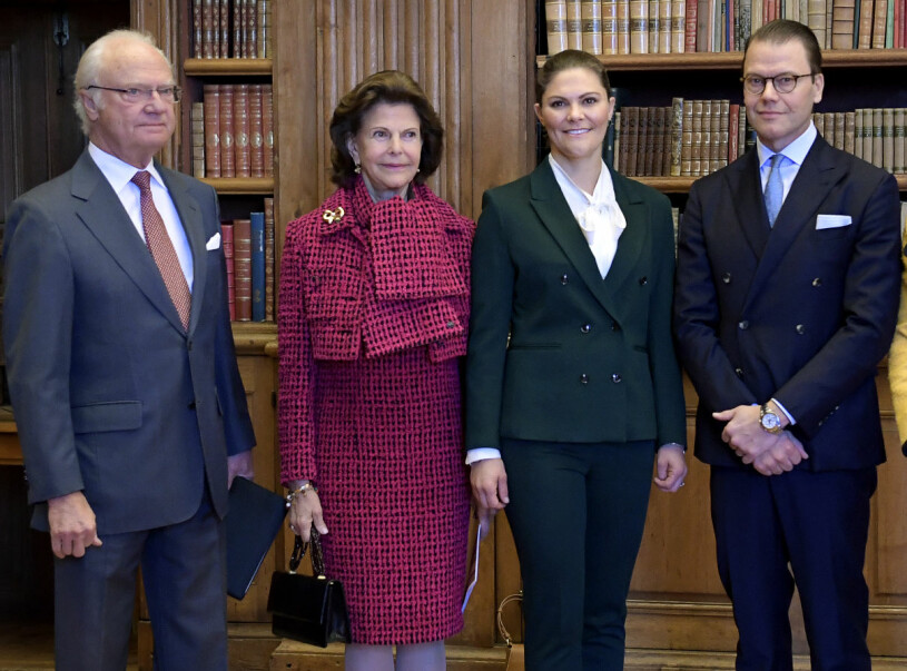 Kungen Drottning Silvia Kronprinsessan Victoria Prins Daniel Kungafamiljen