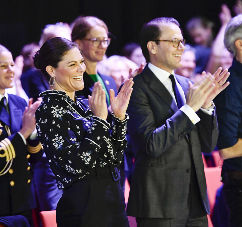 När Victoria skrattade loss... Kronprinsessan Victoria Prins Daniel Pep Forum 2021