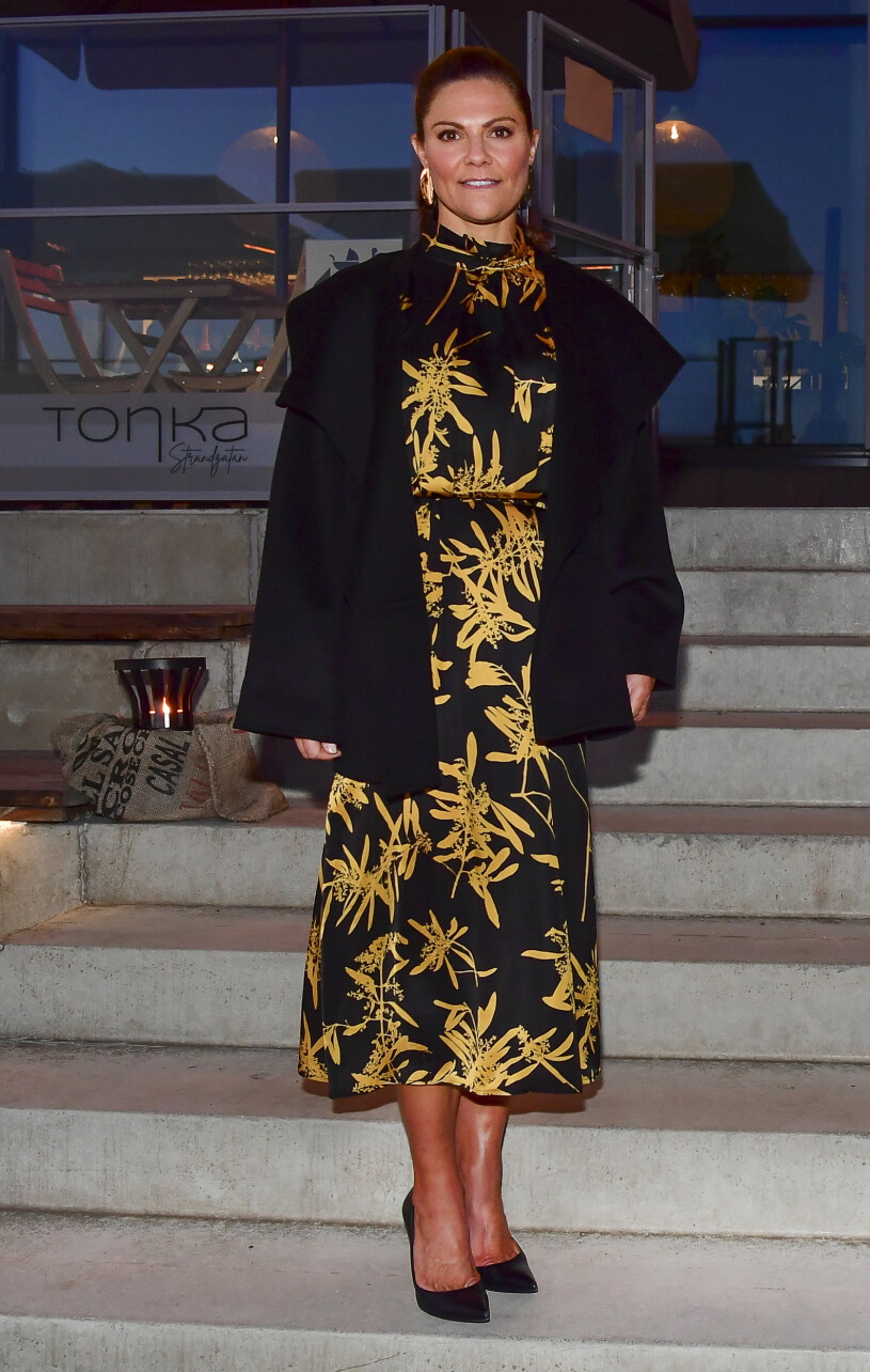 Kronprinsessan Victoria på restaurang Tonka i Umeå.