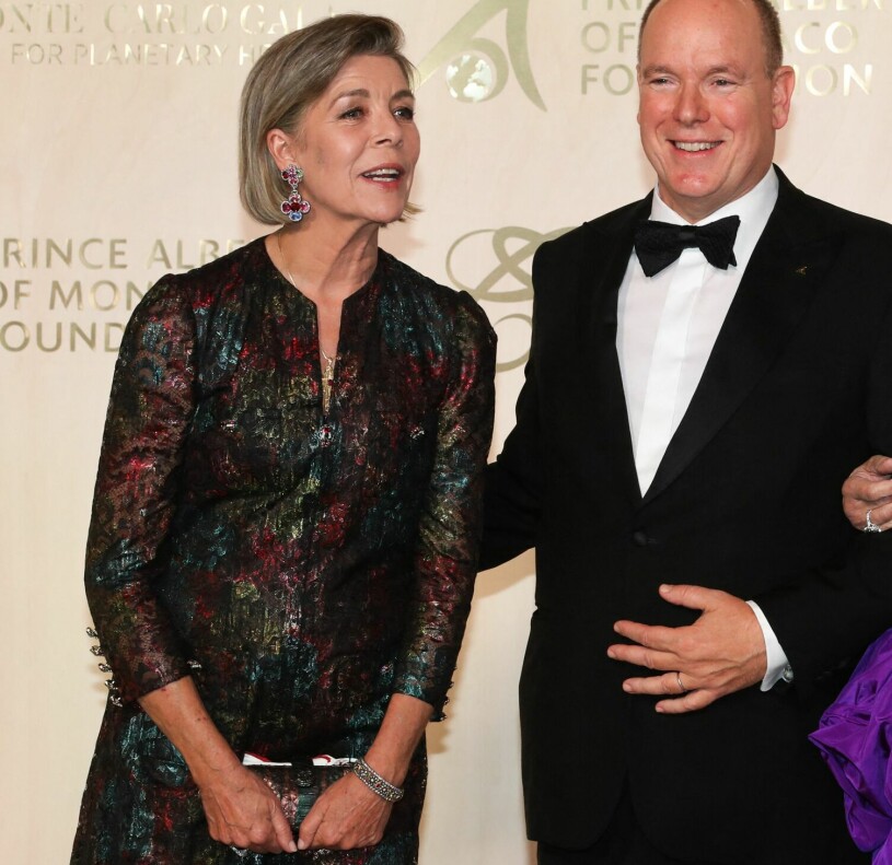 Den rutinerade Caroline, perfekt som tf First Lady och ett säkert kort för Albert. Furst Albert Prinsessan Caroline syster