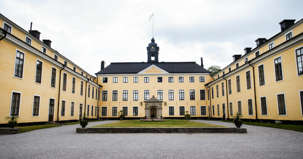 Ulriksdals slott, vars område den omtalade 1700-tals villan är belägen. Ulrikdals slott